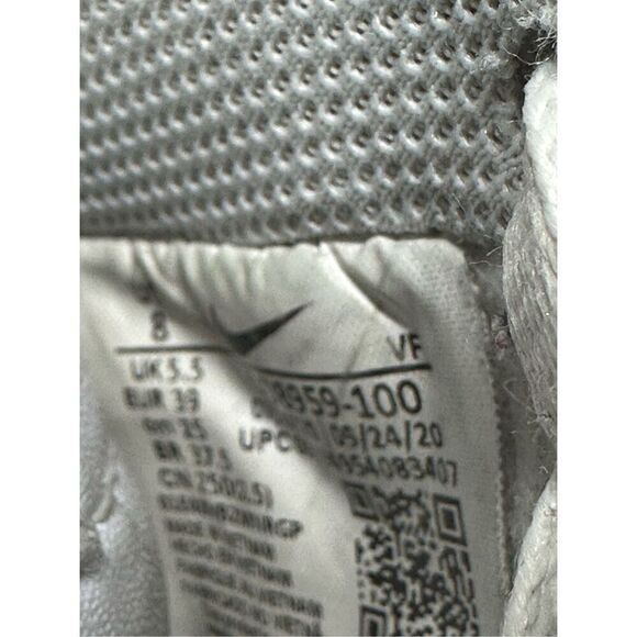 Nike Air Force 1 Low Triple White Leather Shoes Women’s Size 8 DD8959-100 - Picture 11 of 11